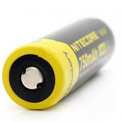 large nitecore 14500 rechargeable li ion battery 750mah 37v nl147 2